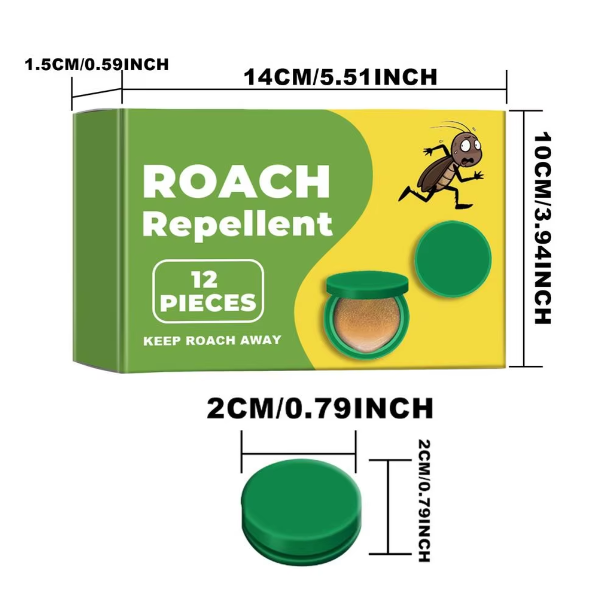 🥇ODALIT™ Plant-Powered Roach Repellent (Pet & Kid Friendly)