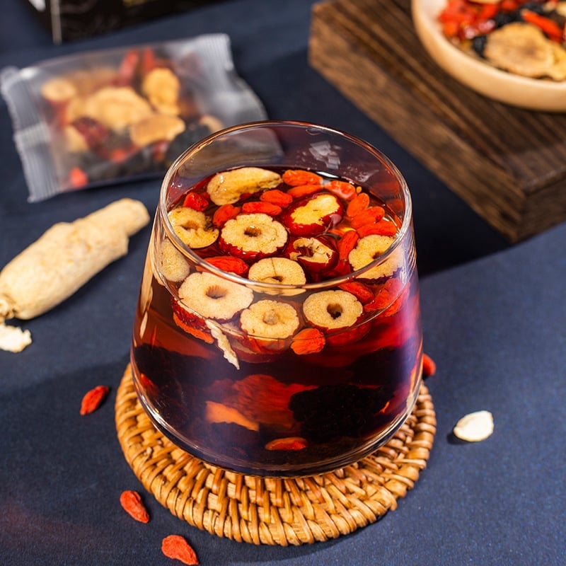 HOT SALE 49% OFFš„Ginseng Six Treasures TeaāāHerbal nourishment, vitality enhancement