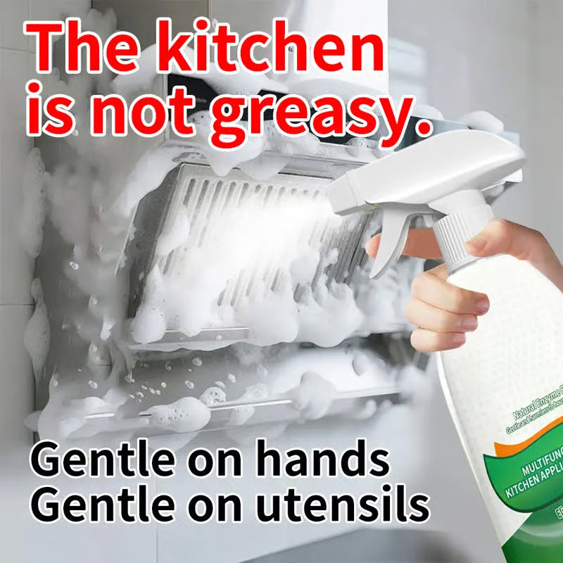 🌿 Natural Enzyme Cleaning Solution – Gentle on Household Appliances, Floor & Toilet Cleaner, Easy & Effective (318ml)