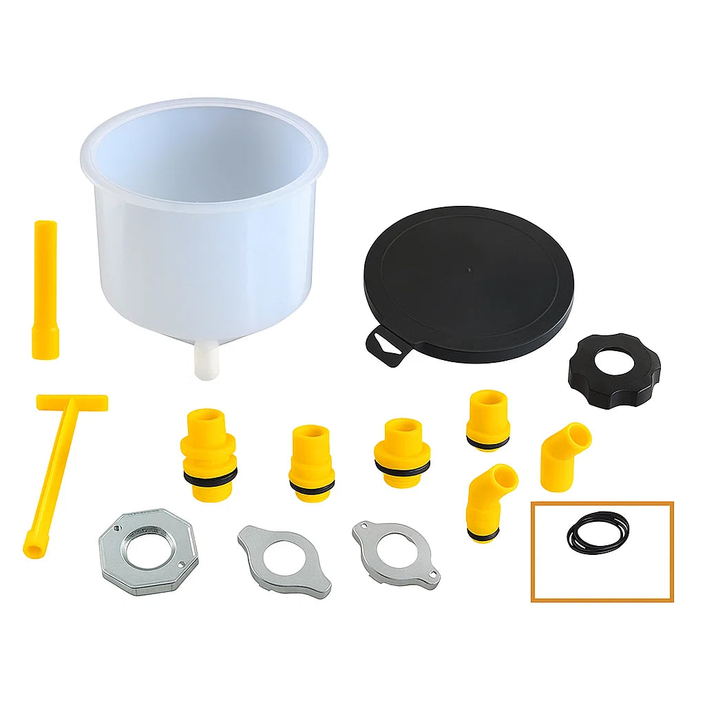 š„Engine Oil Funnel Set, 1.36 Qt Automotive Oil Funnel Kit
