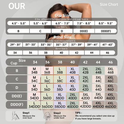 🏆Flash Sale⚡ 50K+ SOLD! Almost Gone-💥🎉Full coverage wireless bra