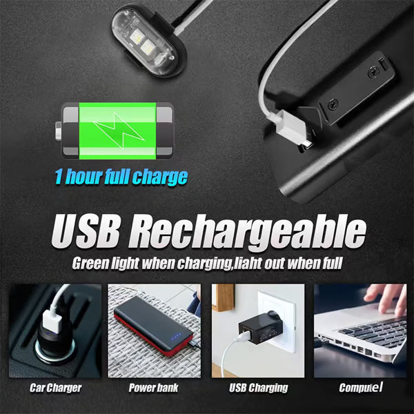 🏆HOT SALE ✨RGB Led Aircraft Strobe lights Motorcycle Lights LED Flash Position Wireless Light Aircraft Airplane Helicopter Warning Lights