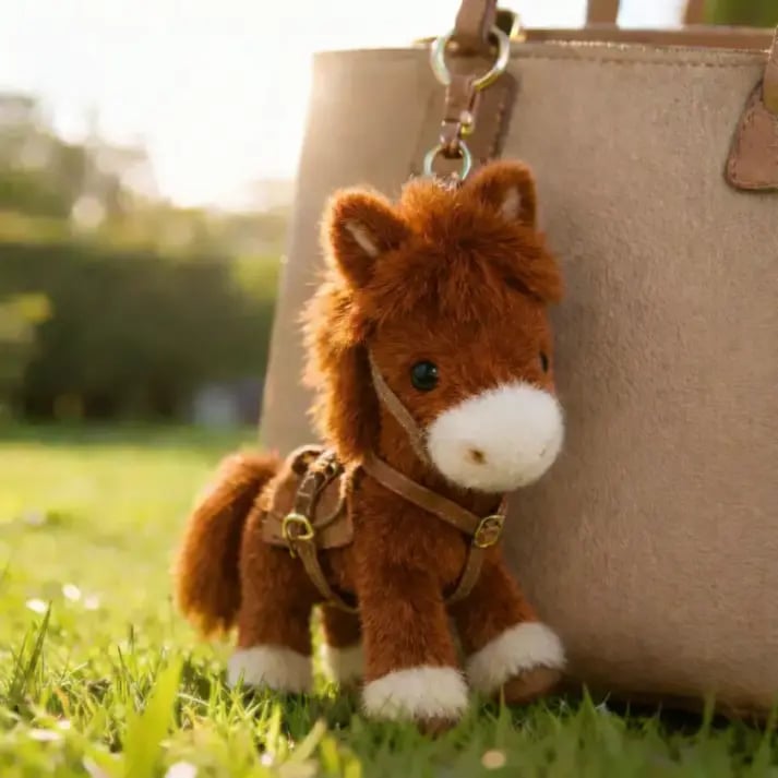 🔥LAST DAY 49% OFF🐎Plush Pony Bag Charm and Keychain