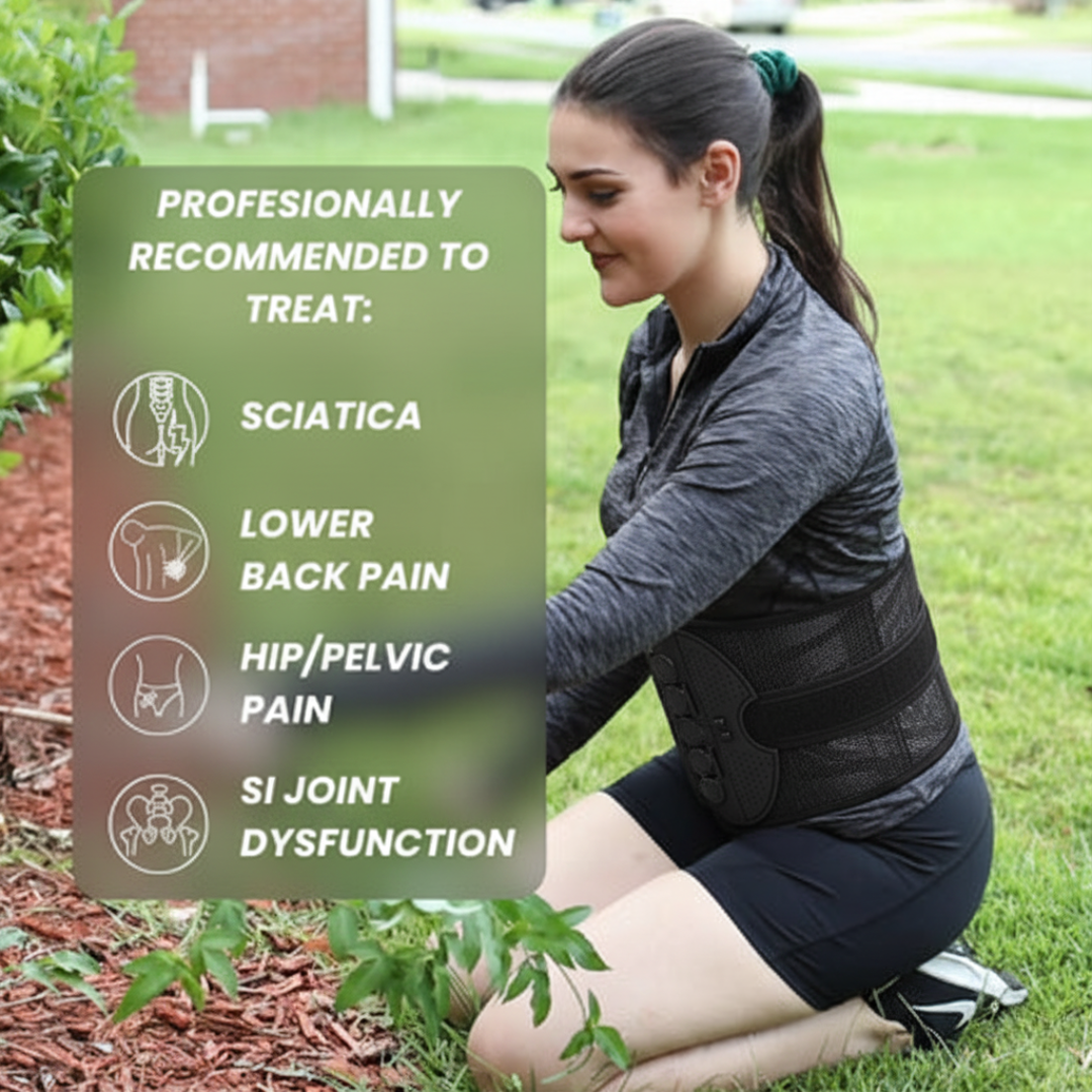 LBMLBM™ Orthopedic Lumbar Support Belt-For Sciatica, Herniated Disc & Chronic Back Pain