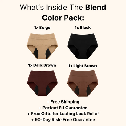 💖Last Day 50% OFF|LBMLBM™  100% Leak-Proof Underwear 4-pack🌸