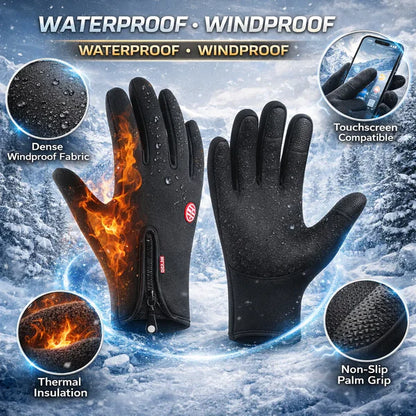 🏆Ultimate Waterproof & Windproof Thermal Non-Slip Gloves