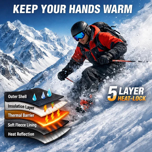 🏆Ultimate Waterproof & Windproof Thermal Non-Slip Gloves