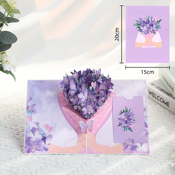 💥Last day 50% OFF -🌹Paper Love Valentine’s Day Card
