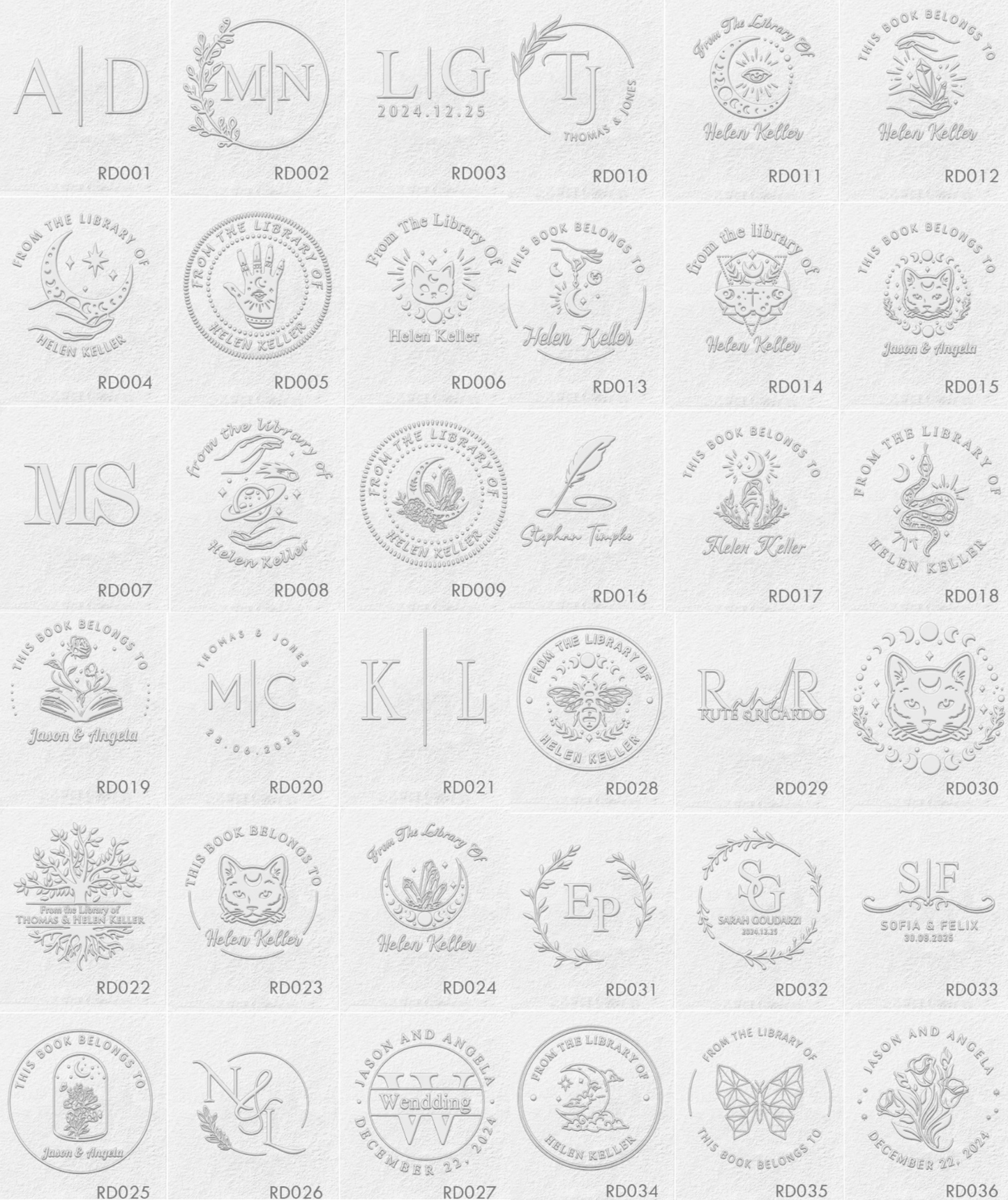 Custom Book Embosser