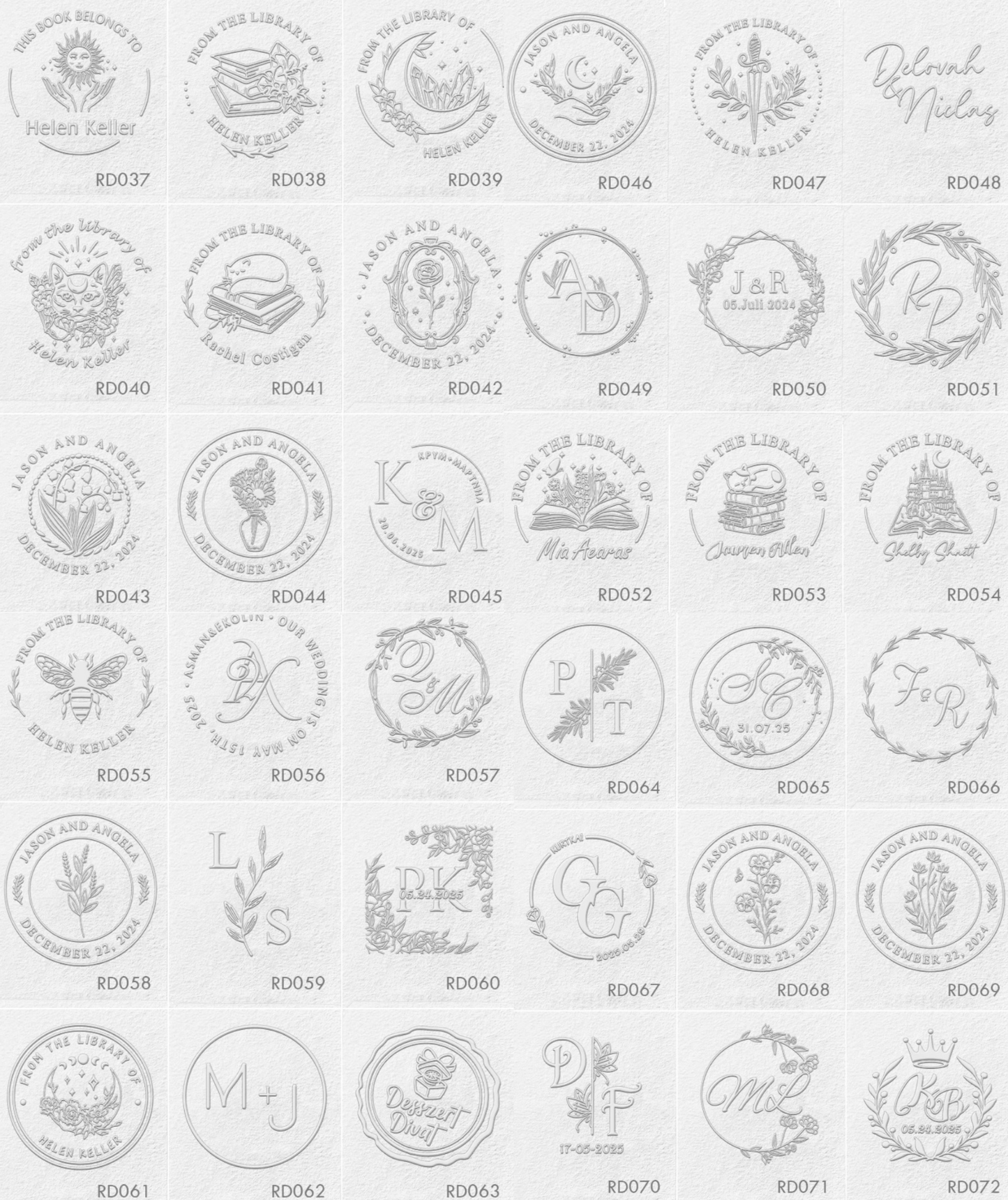 Custom Book Embosser