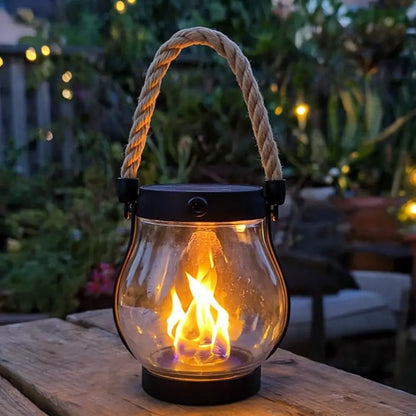 👻 Halloween Sale 49% OFF 👻 Kaliiqo™ – Flickering Flame Solar Lantern Outdoor Lights