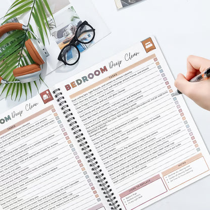 Household Daily Cleaning Schedule Planner