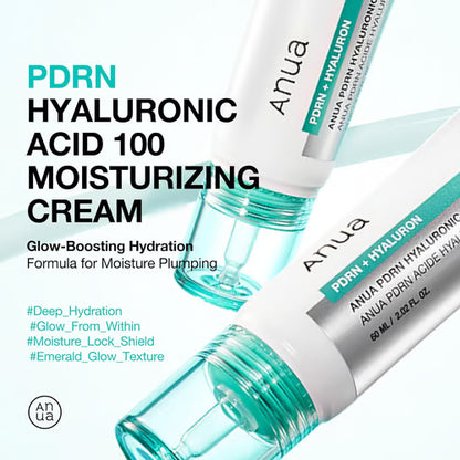 PDRN Hyaluronic Acid 100 Moisturizing Cream (60ml) | moisturizer, hydrating, glow