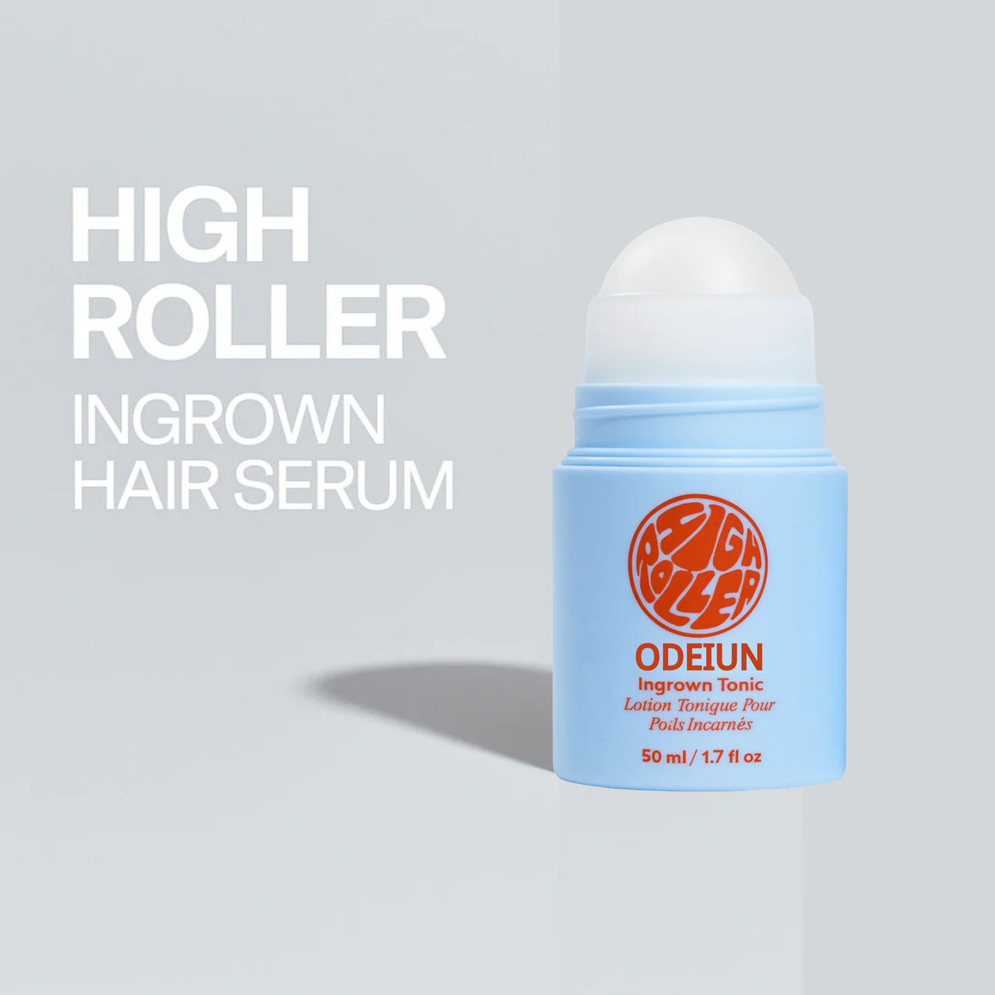 High Roller Ingrown Tonic - Serum for Eliminating Ingrown Hairs and Razor Bumps