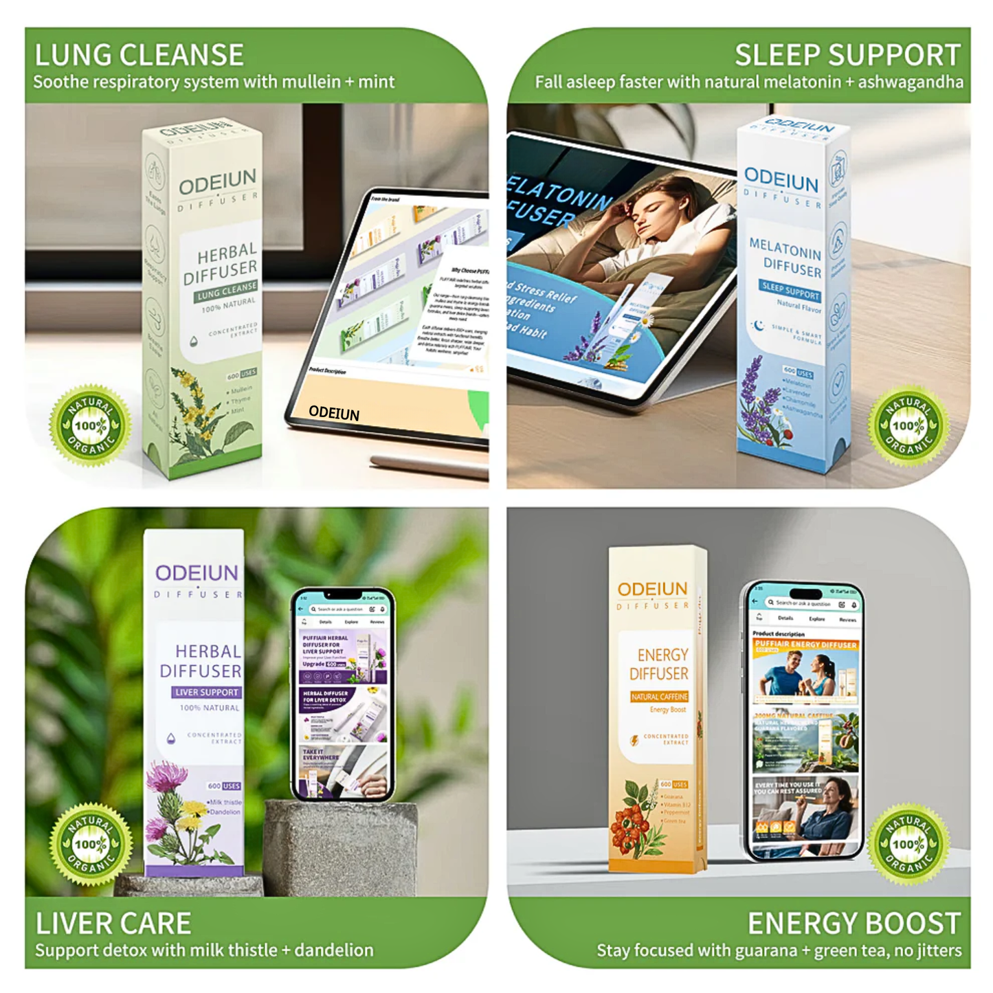 🔥Hallowmas Sale 49% ОFF🔥 Lung Cleanse Diffuser - 600 Uses 💝