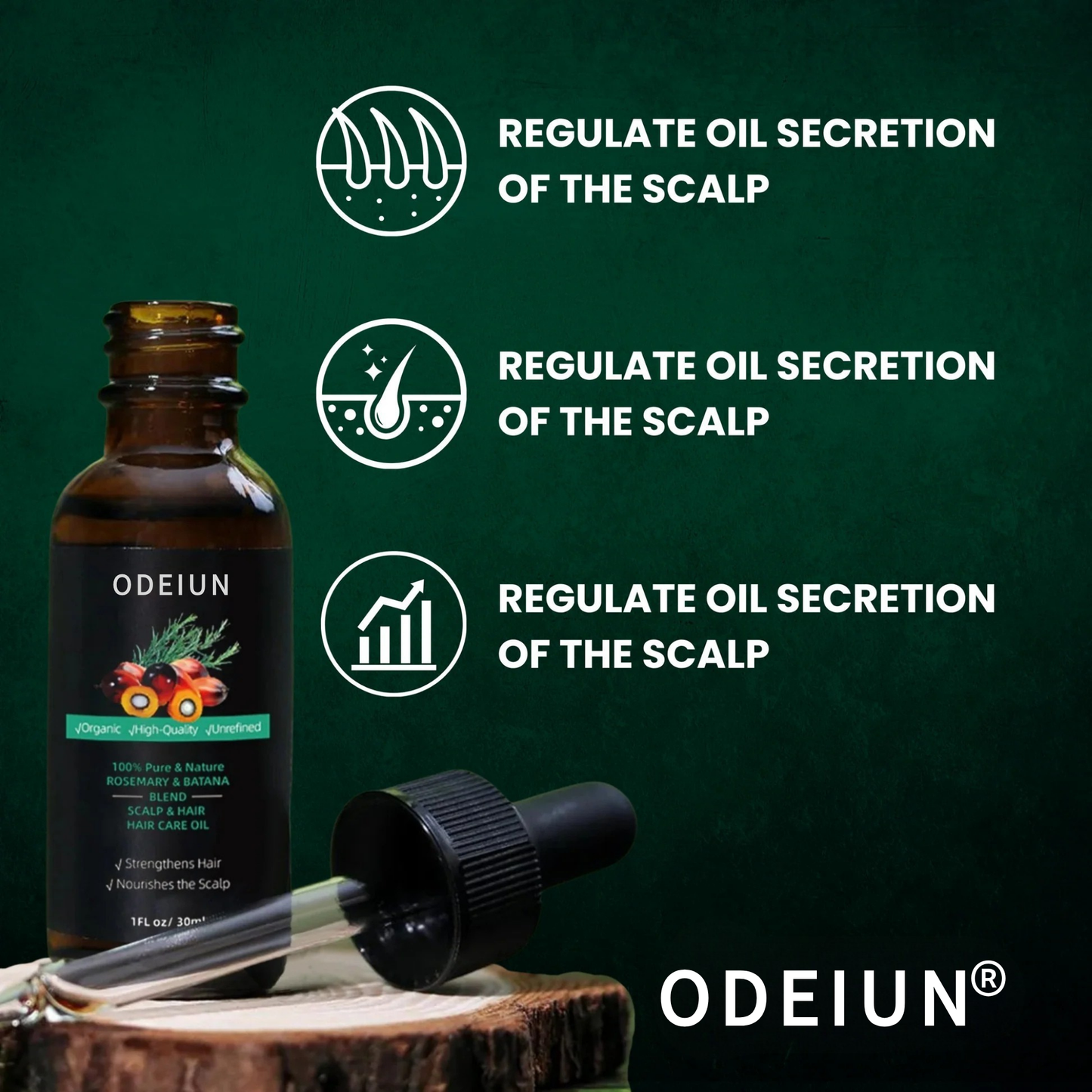 ODEIUN® Nourishing Hair Strength Oil