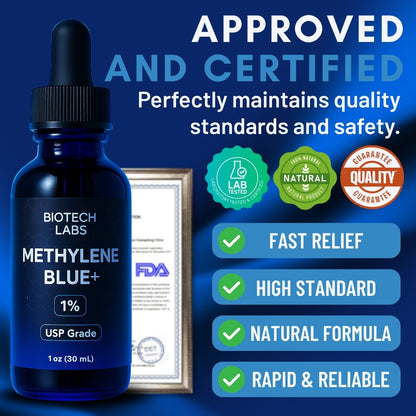 BIOTECH LABS METHYLENE BLUE 1% DROPS