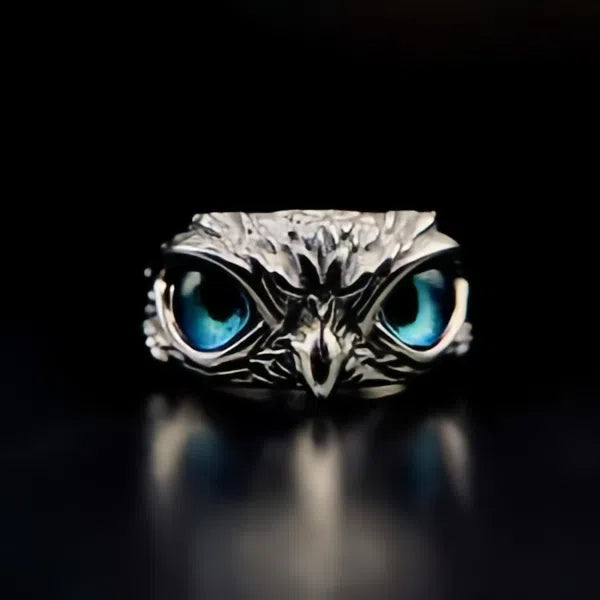 🦉Handcrafted · The Owl’s Eye Bearing Millennia of Wisdom