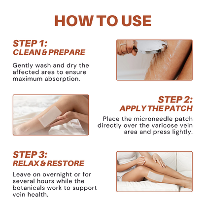 ODALIT® VeinTarget Microneedle Patch – Chlorophyll & Rutin: The 2 Ingredients That Fix Veins for Good