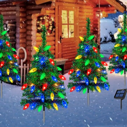 🎄Christmas Flash Deal 🎁 4-in-1 Aurora Haven Solar Powered Christmas Tree