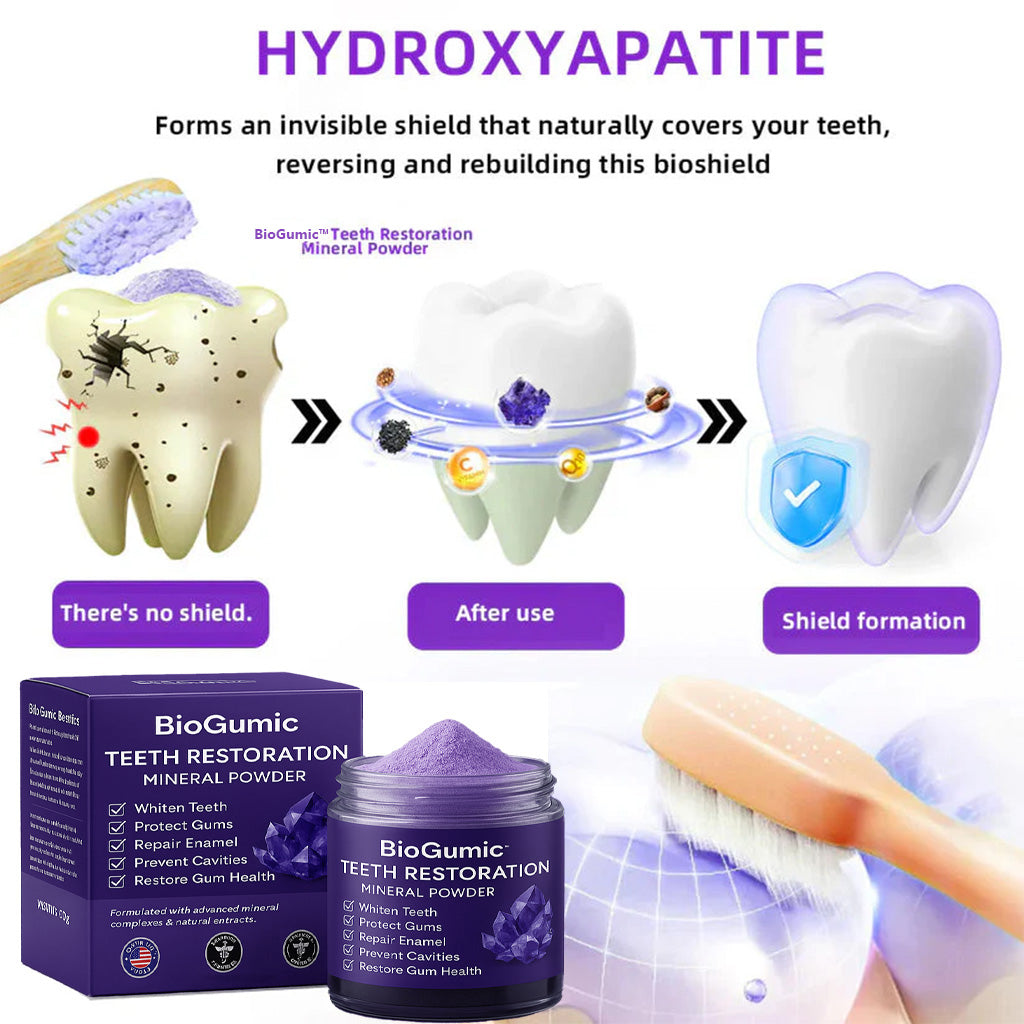 🦷 BioGumic™ — ADA-Certified Mineral Therapy for Total Oral Restoration