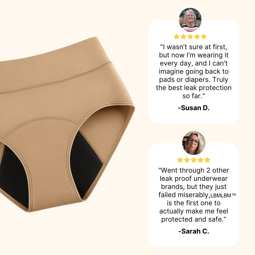 💖Last Day 50% OFF|LBMLBM™  100% Leak-Proof Underwear 4-pack🌸