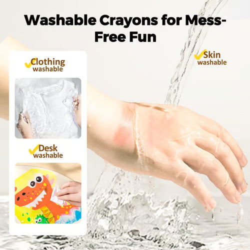 Twist Crayons: The Ultimate Mess-Free Art Set for Kids 🎨 - Full certification (EN71 ASTM CPC)