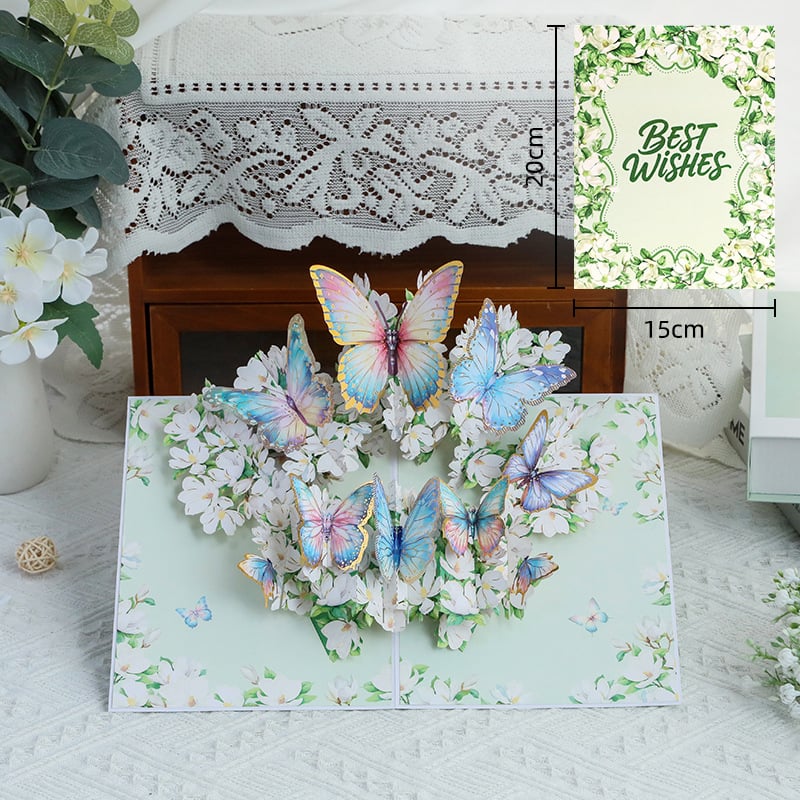 🌹 Pop Up Flower Bouquet Valentine’s Day card