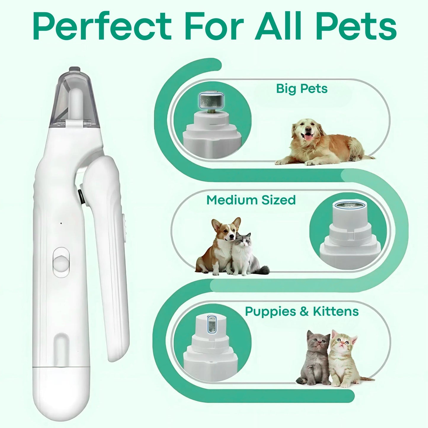 2 in 1 Pet Nail clipper