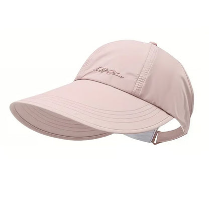 UPF 50+ Sun Protection Baseball Cap – Unisex Lightweight Hat with Wide Brim, Velcro Strap for All-Season Outdoor Activities