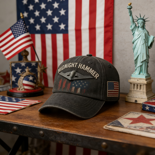 ✈️ OPERATION MIDNIGHT HAMMER: The Limited Edition Tribute Cap 🎖️