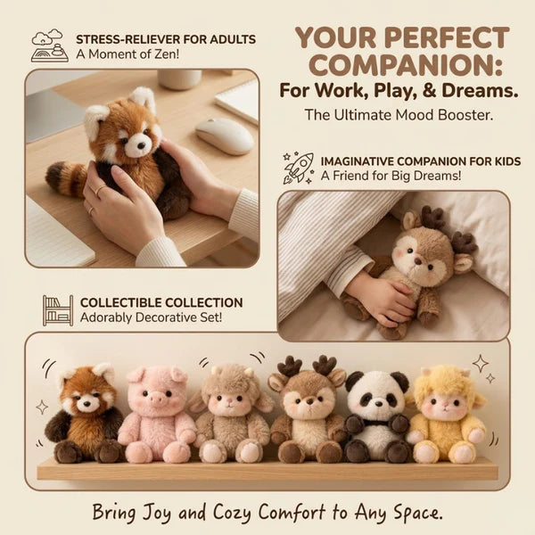 Running Animal Plushies