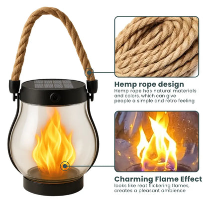 👻 Halloween Sale 49% OFF 👻 Kaliiqo™ – Flickering Flame Solar Lantern Outdoor Lights