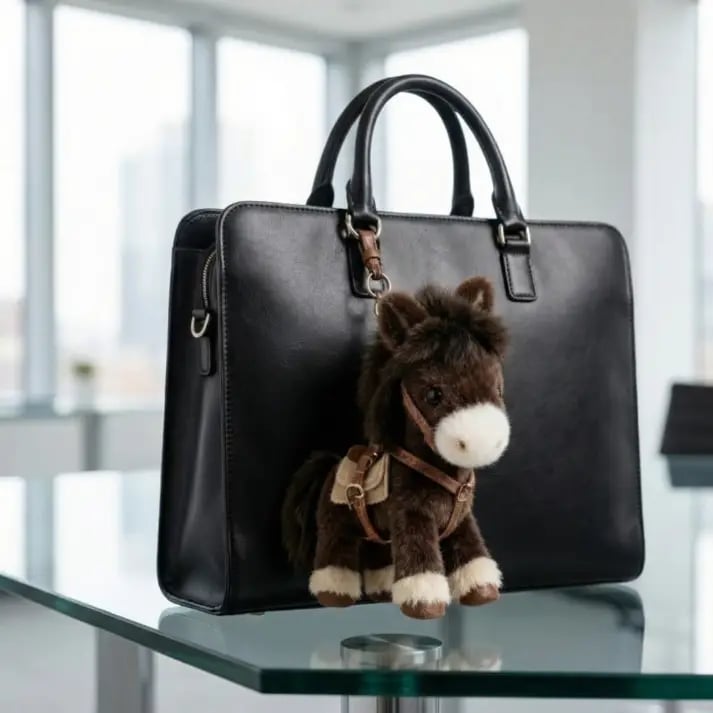 🔥LAST DAY 49% OFF🐎Plush Pony Bag Charm and Keychain