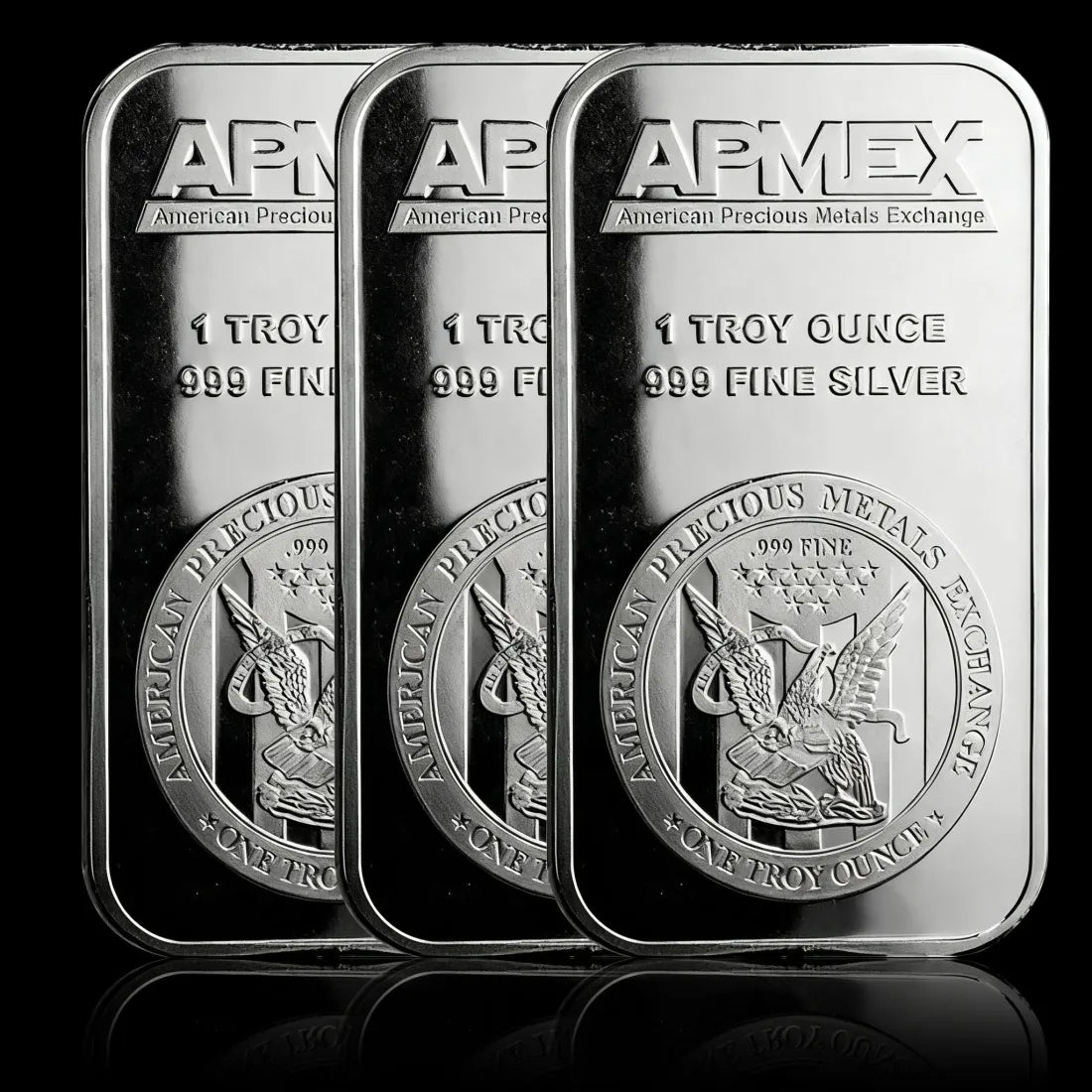 Last Day 60% OFF🔥🦅APMEX 1 oz .999 Fine Silver Bar – American Eagle Heritage for Collectors