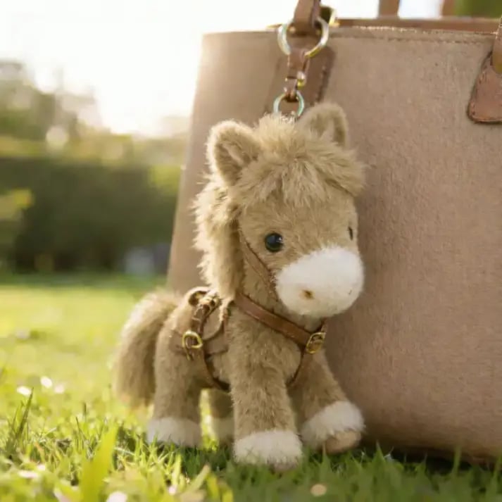 🔥LAST DAY 49% OFF🐎Plush Pony Bag Charm and Keychain