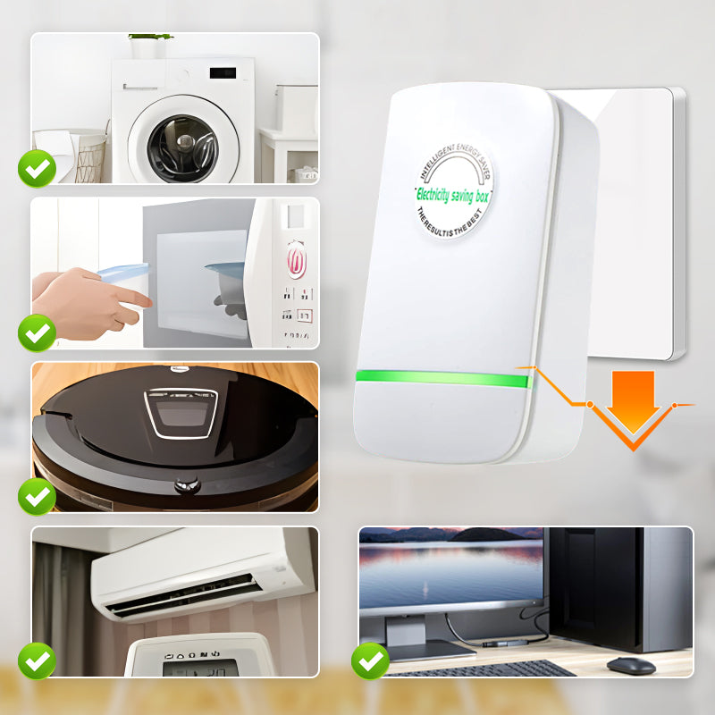 ⚡Smart Energy Saver Plug💸Voltage Stabilizer for Lower Power Bills