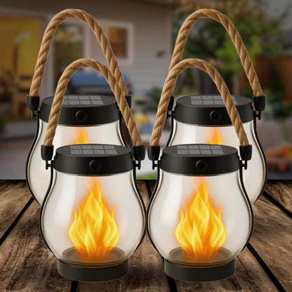 👻 Halloween Sale 49% OFF 👻 Kaliiqo™ – Flickering Flame Solar Lantern Outdoor Lights