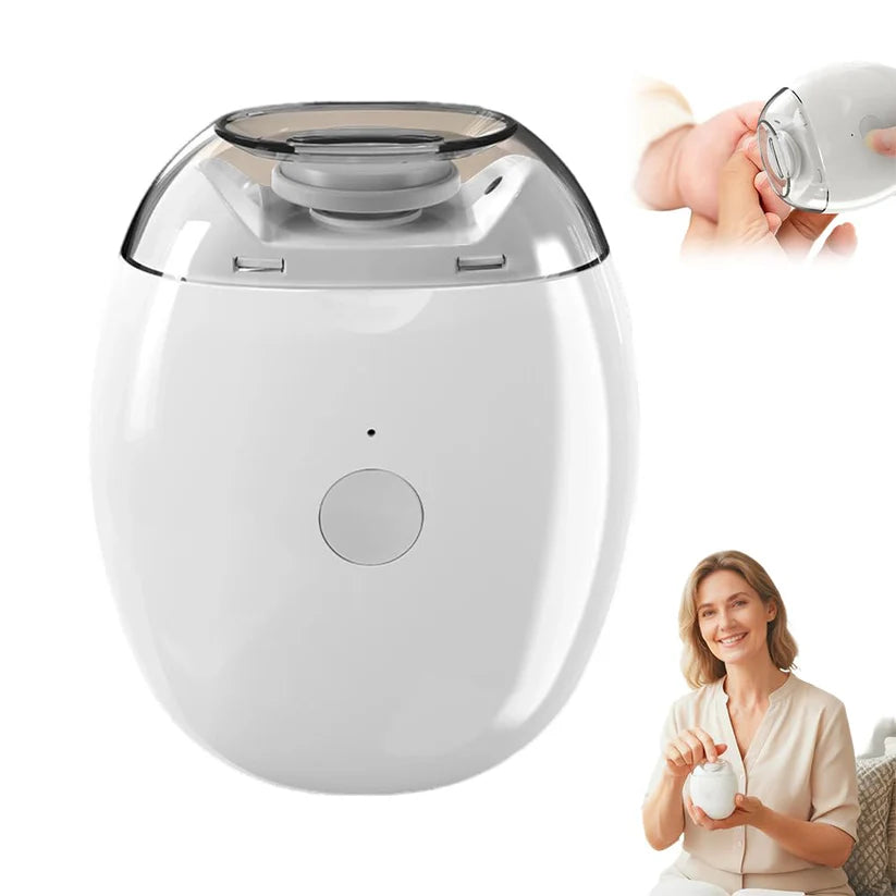 Portable Electric Nail Clipper with LED Light