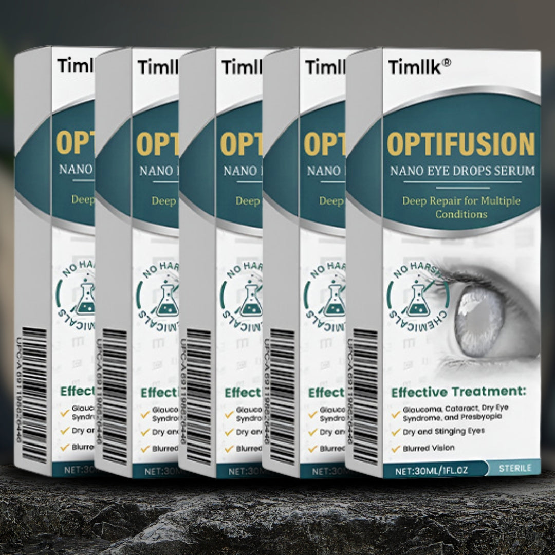 𝗧𝗶𝗺𝗹𝗹𝗸® OptiFusion Nano Eye Drops Serum - Nano-Technology Eye Drops for Root Cause Vision Repair