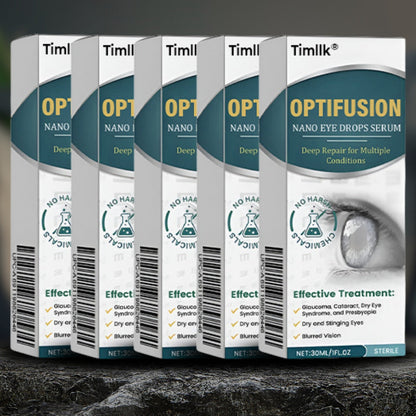 𝗧𝗶𝗺𝗹𝗹𝗸® OptiFusion Nano Eye Drops Serum - Nano-Technology Eye Drops for Root Cause Vision Repair