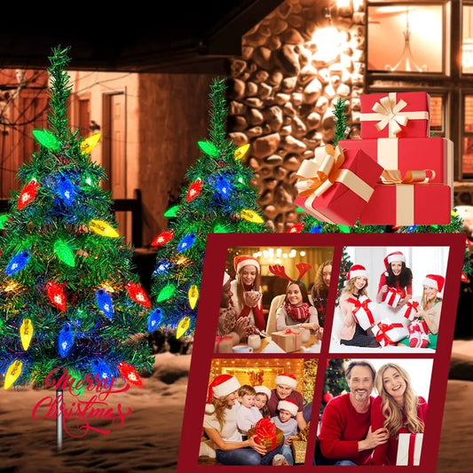 🎄Christmas Flash Deal 🎁 4-in-1 Aurora Haven Solar Powered Christmas Tree