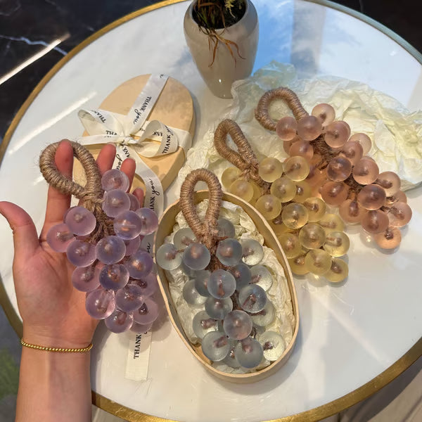 🍇 High-Quality Medical-Grade Grape Soap on a Rope: Handmade Cluster Soap（One material pack can make 2 strings.）