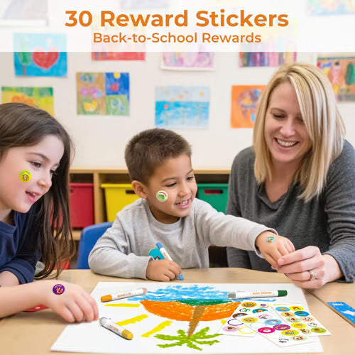 Twist Crayons: The Ultimate Mess-Free Art Set for Kids 🎨 - Full certification (EN71 ASTM CPC)