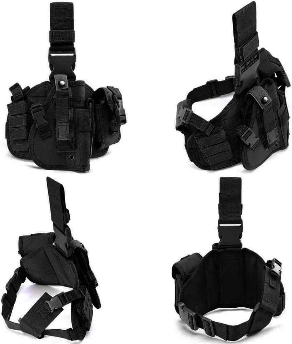 🔥Tactical Adjustable Thigh Holster for Right-Handed Users