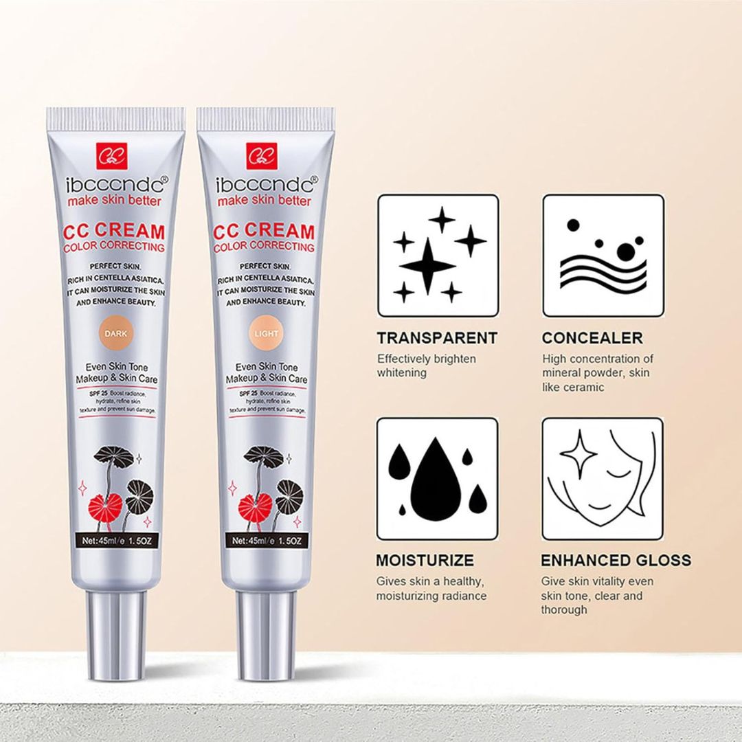 CCGlow™ CC Moisturizer – Hydrates & Evens Skin Tone