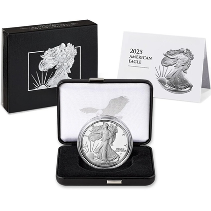 🔥 LAST DAY SPECIAL SALE 50% OFF 🔥 American Eagle 2025 Silver - Gold Silver Proof Coin