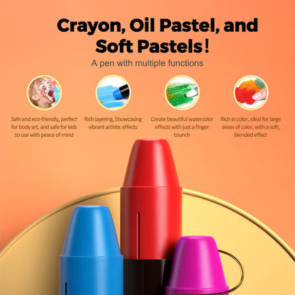 Twist Crayons: The Ultimate Mess-Free Art Set for Kids 🎨 - Full certification (EN71 ASTM CPC)