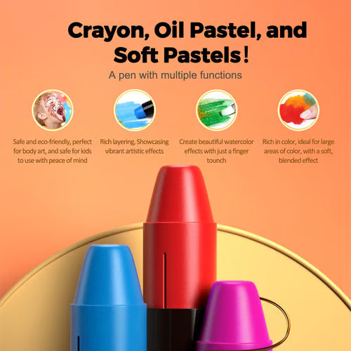 Twist Crayons: The Ultimate Mess-Free Art Set for Kids 🎨 - Full certification (EN71 ASTM CPC)