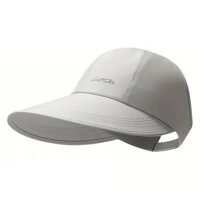 UPF 50+ Sun Protection Baseball Cap – Unisex Lightweight Hat with Wide Brim, Velcro Strap for All-Season Outdoor Activities